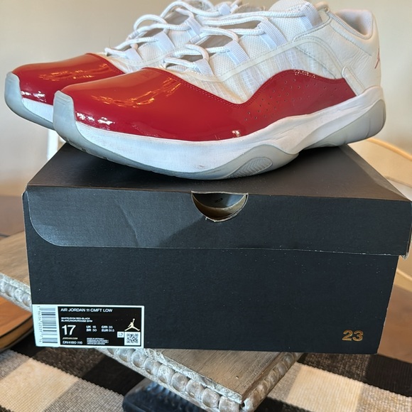 Air Jordan 11 CMFT LOW SZ 17 EUC worn once - Picture 7 of 7
